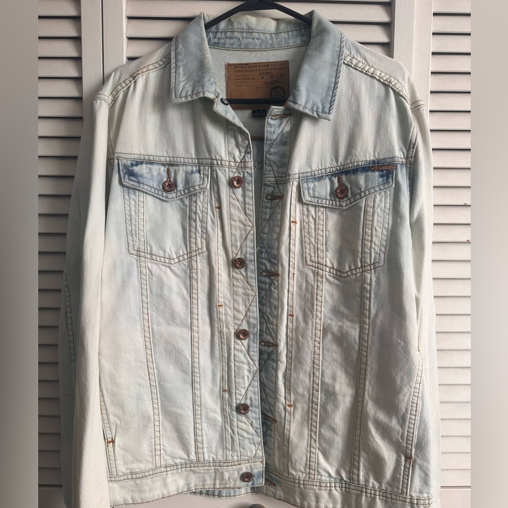 BUFFALO BY DAVID BITTON JEAN JACKET EST 1973